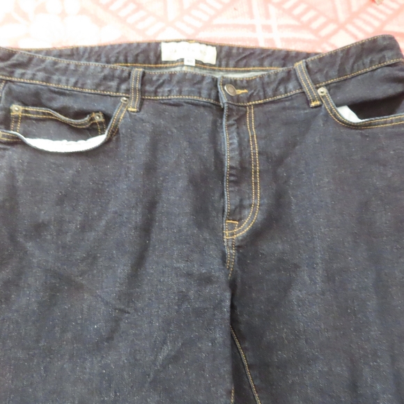 Dapper Boi Men’s Slim Fit Indigo Jeans Size 40 Dark Wash (41x31) - Picture 3 of 7